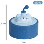 Mavi Silikon Kalıp Ayı Şekli Buz Küpü Makinesi Soğuk Içecek Buz Kalıp Kahve Süt Çay Viski Buz Kalıp Mutfak Gereçleri (Yurt Dışından) - Ice Cream Scoops & Stacks - Renkli