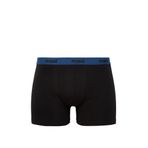 Mavi Siyah Basic Boxer 091699-85585 Siyah-85585 S