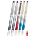 Mavi Siyah Kırmızı Pilot Kalem 5 Adet Uniball Eye Needle 0.7 Mm İğne Uçlu Pilot Kalem Ub-187S İğne Uçlu Likit Mürekkep