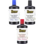 Mavi Siyah Kırmızı Yazı Tahta Kalem Mürekkebi 250ML 1 Adet Brons Tahta Kalemi Mürekkebi Kolay Silinebilir 250GR Okul - Standart - 250 ml