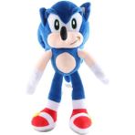 Mavi Sonic Boom Arkadaşları Büyük Boy Kirpi Sonic Figür Peluş Oyuncak Es66088