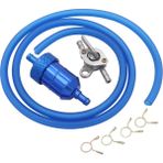 Mavi Stil Kırmızı Sarı Mavi Yeşil Yakıt Kapatma Vanası Çekvalf Gaz Hortumu Hattı Kir Bisikleti Için Filtre Grubu Go Kart Atv Gaz Motoru Yakıt Tankları (Yurt Dışından) - motosiklet yakıt filtresi