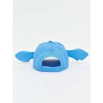 Mavi Stitch Figürlü Kız Çocuk Kep Şapka