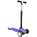 Mavi Su Dünyası 3+ Yaş Pro Scooter Mor Işıklı 50 kg Taşıma Kapasiteli