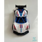 Mavi Su Dünyası Metal Çek Bırak Yarış Arabası 14X6 cm Beyaz