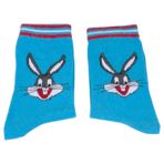 Mavi Tavşan Tasarım Unisex Soket Çorap 36-42
