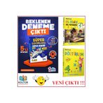 Mavi Tebeşir Yayınları 4. SINIF SÜPER ÇOCUKLARA SÜPER 5'li DENEME (ÖZEL BASKI) & Mutlu Dört İşlem & Dil Bilgisi Dil Yetenği