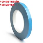 Mavi Termal Bant 13mm 100metre , Blue Thermal Tape 13mm 100meter