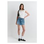 Mavi Tiera Classic Denim Puslu Indigo Mavi Jean Etek 1310654-89730