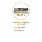 MAVİ TREND Kare Küpeşte Alüminyum Balkon Çamaşır Kurutmalık 80x30 Mm