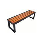 MAVİ TREND Metal Doğal Ağaç Masif Bank Bench Oturma Koltuğu Bekleme Salonu Ofis Yemek Masası Bank & Bench 150 C