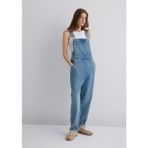 Mavi Willow Kolsuz Açık Mavi Denim Jean Tulum Organik Pamuklu Rahat Kesim Kadın S 1010035-89227