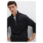 Mavi Yarı Fermuarlı Siyah Erkek Sweatshirt M0S10477-900