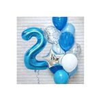 Mavi Yaş Balon Set -1-2-3-4-5-6-7-8-9, mavi2