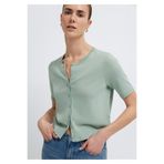 Mavi Yeşil Hırka Slim Fit / Dar Kesim 1710891-71455