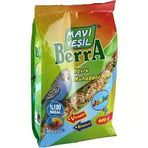 Mavi Yeşil Muhabbet Yemi Kraker Hediyeli 500 Gram+Mavi Yeşil Kuş Kumu 150 Gram+100 Gram Sarı Dal Darı+1 Adet Kalamar Kemiği.