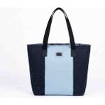 Mavicenza Kadın Denim Kot Kanvas Patchwork Omuz Çantası Renk Bloklu Tote Çanta