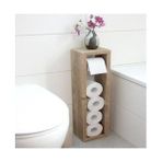 Mavienerji Ahşap Tuvalet Kağıtlığı Havluluk Banyo Wc Kağıt Havluluk