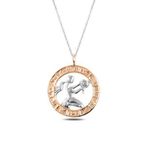 Mavio Rose Başak Burcu Kadın Gümüş Kolye