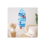 Mavion Ayvalık Renkli 100x33 cm Dekoratif Sörf Tahtası