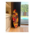 Mavion Germany Renkli 100x33 cm Dekoratif Sörf Tahtası