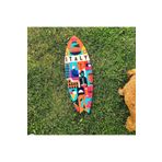Mavion Italy Renkli 150x50 cm Dekoratif Sörf Tahtası