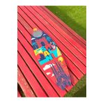 Mavion Spain Renkli 100x33 cm Dekoratif Sörf Tahtası