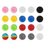 MAVIS LAVEN 20 Stück bunte Silikon Daumen Grip Stick Analog Joystick Kappe Anti-Rutsch-Game-Controller Joystick Kappen für PS4 / PS3 / Xbox, Mavis Laven, Default