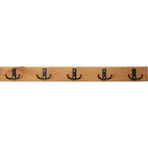 Mavitrend Ahşap Duvar Ve Kapı Askılık Hol Mutfak Banyo Askısı Duvar Askısı 60x8 Cm Meşe