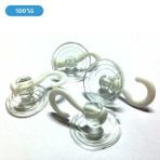 Mavitrend Vantuz Öpücük Vantuzlu Askı Öpücük Askı 100 Adet Cam Vantuzu Cap 3 cm