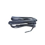 Mawrond 120 Cm, Gümüş Simli, Koyu Gri Renkte, Kaliteli, Yassı, Spor Convers, Casual Ayakkabı Bağcığı(1 ÇİFT)