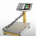 Max 60 Kg Kapasite 5 Gr Hassasiyet Çift Ekranlı Elektronik Kantar Terazi Katlanır Boyunlu