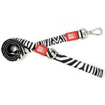 Max & Molly Zebra Desenli S Köpek Gezdirme Kayışı