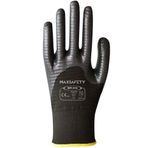 Max Safety NIT-310-8 No:8 3/4 Nitril Polyester Tırtıklı Kaplı Eldiven