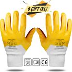Max Safety NIT-400 Nitril Kaplama Sanayi İş Usta Eldiveni