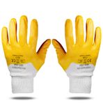 Max Safety NIT-400 Nitril Kaplama Sanayi İş Usta Eldiveni