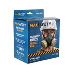 Max Safety YYM-SET1 Yarım Yüz Maskesi ve Filtre