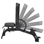 Max Tech Siyah 12 Farklı Açı Ayarlanabilir Bench Sehpası
