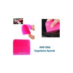 MAXAVM PPF/TPH Silikon Çekçek Ragle Cam Filmi Çekme Uygulama Aparatı Pembe 6x7.5cm