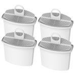 Maxblue Braun® Brita® PureAqua KWF2, Braun® BRSC006, Braun® AromaSelect, AromaPassion, Impression kahve makineleri için TÜV Süd sertifikalı yedek filtre parçaları (4)