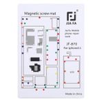 Maxdora Jıafa JF-870 iPhone 11 6.1 Inc Mıknatıslı Çalışma Hasırı Vida Gostergeli-(5 - MX002U-7IZPR - Beyaz
