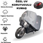 Maxdurable Qooder Qv4 Topcase Uyumlu Motor Brandası Miflonlu Su Geçirmez