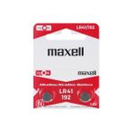 Maxell 192 LR41 1.5V Alkalin Pil 2'li - 2 Adet