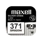 Maxell 371 SR920SW Saat Pili 2'li