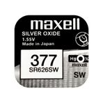 Maxell 377 SR626SW 2'li Hafıza Pili