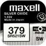 Maxell 379 SR521SW 1.55V Saat Pili 1 Adet