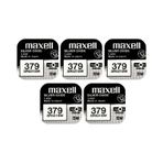 Maxell 379 SR521SW 5'li Saat Pili
