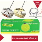 Maxell Ssuo 1.55V SR626SW/377 AG4 LR66 Gümüş Oksit Alkalin Kol Saati Pili 3 Yıl Kullanım Ömrü - 10'lu
