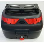 Maxem Sl-40 Full Siyah Kargo Tipi Sırt Dayamalı Motosiklet Çantası