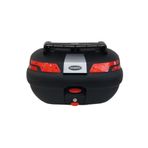 Maxem Sl-45 Full Siyah Kargo Tipi Sırt Dayamalı Motosiklet Çantası
